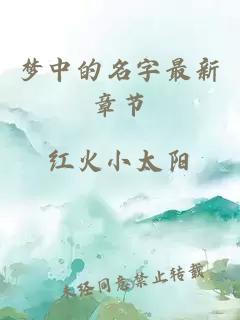梦中的名字最新章节